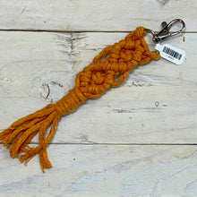 Load image into Gallery viewer, Boho Macrame Keychain
