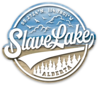 Load image into Gallery viewer, Slave Lake Coordinates Magnet
