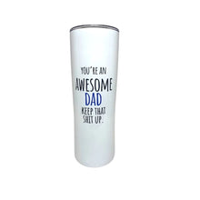 Load image into Gallery viewer, Days with Gray Tall Stainless Steel Tumblers - Family &amp; Pets

