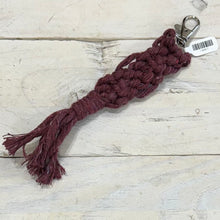 Load image into Gallery viewer, Boho Macrame Keychain
