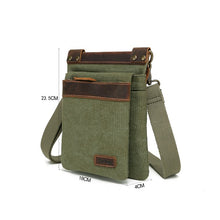 Load image into Gallery viewer, CEDAR Small Canvas Shoulder Bag
