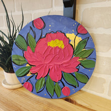 Load image into Gallery viewer, Handpainted Floral Rounds
