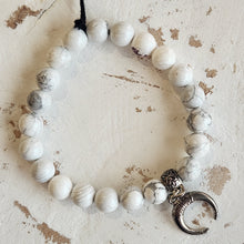 Load image into Gallery viewer, Gemstone Bracelet (Tiny Moon)
