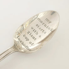 Load image into Gallery viewer, Hand Stamped Spoons (Sweary)
