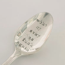 Load image into Gallery viewer, Hand Stamped Spoons (Sweary)
