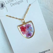 Load image into Gallery viewer, Pressed Floral Necklaces
