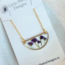 Load image into Gallery viewer, Pressed Floral Necklaces
