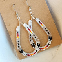 Load image into Gallery viewer, Indigenous Hand Beaded Dangles
