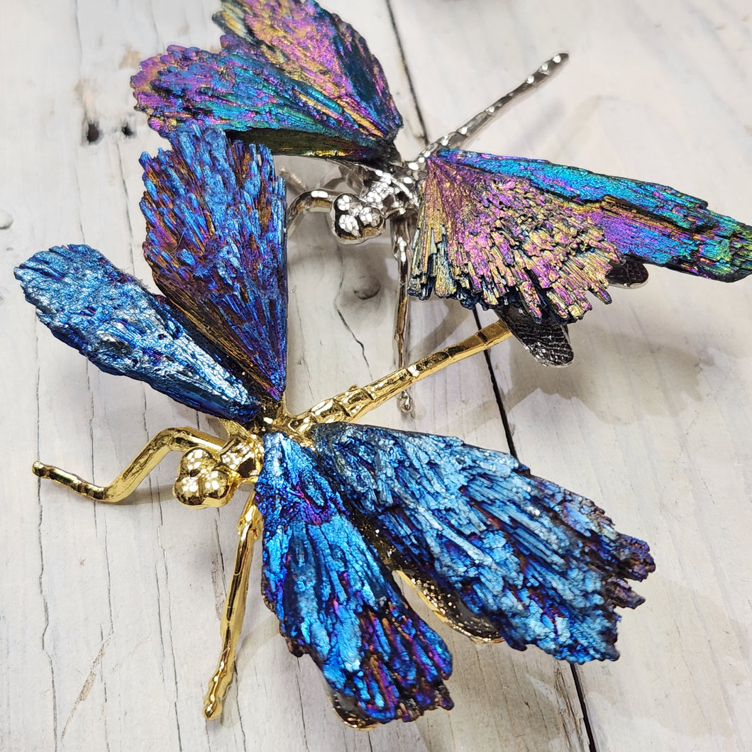 Gemstones - Black Kyanite Dragonfly