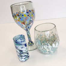 Load image into Gallery viewer, Blown Glass Wine Glasses
