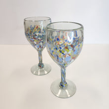 Load image into Gallery viewer, Blown Glass Wine Glasses
