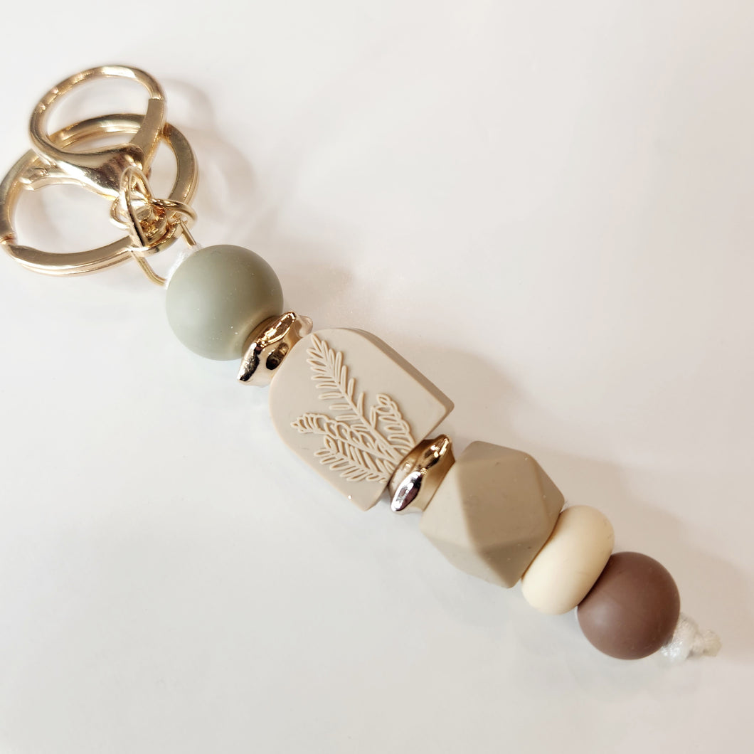 Silicone Bead Keychains