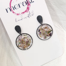 Load image into Gallery viewer, Meraki Crush Floral Dangles
