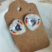 Load image into Gallery viewer, Indigenous Hand Beaded Round Studs
