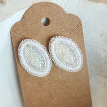 Load image into Gallery viewer, Indigenous Hand Beaded Round Studs
