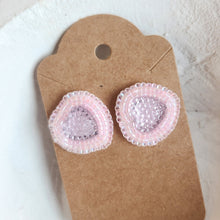 Load image into Gallery viewer, Indigenous Hand Beaded Round Studs
