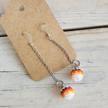 Load image into Gallery viewer, Indigenous Hand Beaded Dangles

