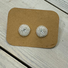 Load image into Gallery viewer, Indigenous Hand Beaded Round Studs
