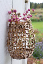 Load image into Gallery viewer, Open Weave Wall Hanging Basket
