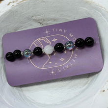 Load image into Gallery viewer, Gemstone Bracelet (Tiny Moon)
