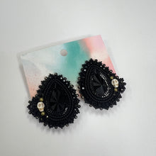 Load image into Gallery viewer, Hand Beaded Earrings (Lark Bead Co)
