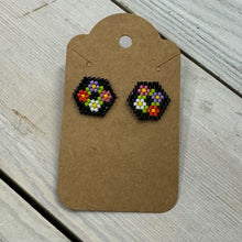 Load image into Gallery viewer, Indigenous Hand Beaded Kohkom Studs
