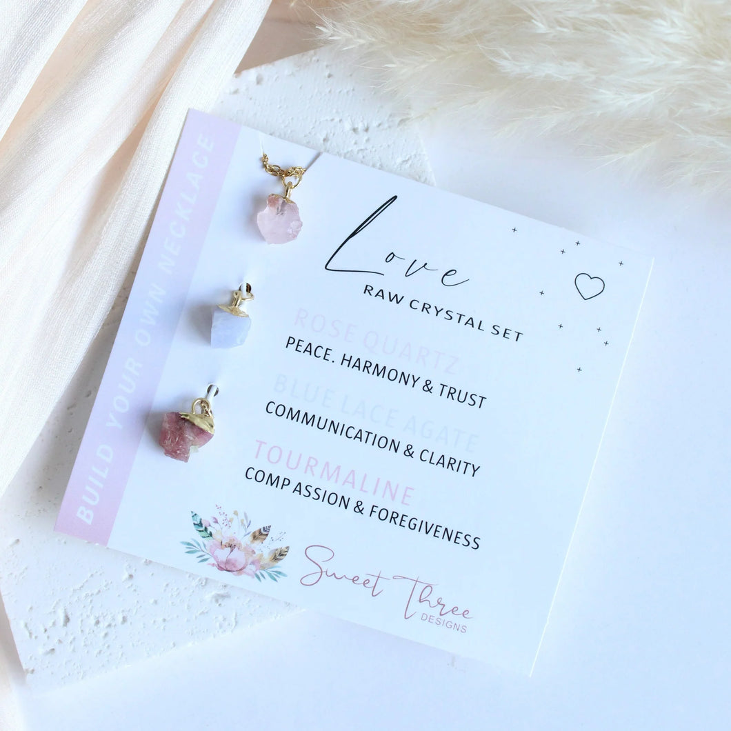 Soul Essence Crystal Necklace Sets