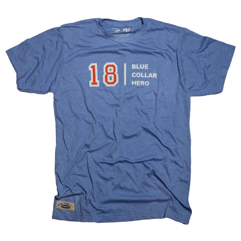 18 BLUE COLLAR HERO TEE