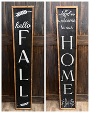 Load image into Gallery viewer, Reversible Framed Porch Signs
