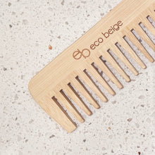Load image into Gallery viewer, Wide Tooth Bamboo Comb
