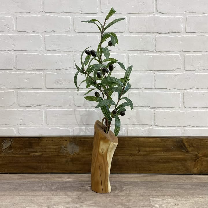 Wooden Vase