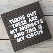 Load image into Gallery viewer, Twin Timbers Block Signs (Family &amp; Pets)
