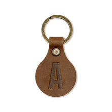 Load image into Gallery viewer, Leather Letter Keychains
