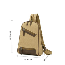 Load image into Gallery viewer, PORTAGE Multifunctional Canvas Sling Bag
