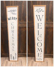 Load image into Gallery viewer, Reversible Framed Porch Signs
