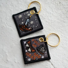Load image into Gallery viewer, Embroidered Keychain
