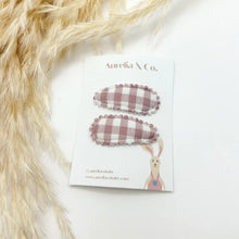 Load image into Gallery viewer, Mini Fabric Hair Clips
