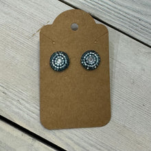 Load image into Gallery viewer, Indigenous Hand Beaded Round Studs
