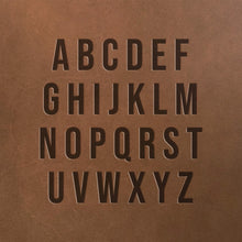 Load image into Gallery viewer, Leather Letter Keychains
