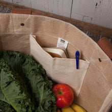 Load image into Gallery viewer, Large Burlap Shopping Market Bags
