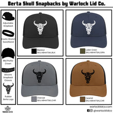 Load image into Gallery viewer, Warlock Berta Snapback Lids
