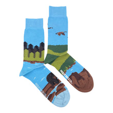 Load image into Gallery viewer, Men&#39;s Mismatched Crew Socks (more)
