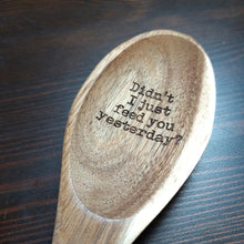 Load image into Gallery viewer, Laser Engraved Wooden Spoons

