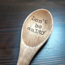 Load image into Gallery viewer, Laser Engraved Wooden Spoons
