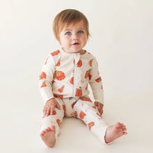 Load image into Gallery viewer, Organic Signature Print &#39;2-Way&#39; Zipper Romper - Long Sleeve
