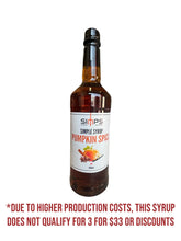 Load image into Gallery viewer, Simps Coffee Syrups
