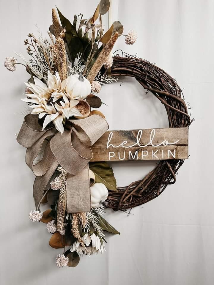 Autumn Floral Wreaths