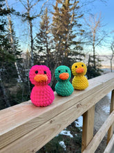 Load image into Gallery viewer, Crochet Duckies
