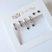 Load image into Gallery viewer, Afterglow Triple Earring Set
