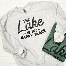 Load image into Gallery viewer, &quot;The Lake is my Happy Place&quot; Crewneck
